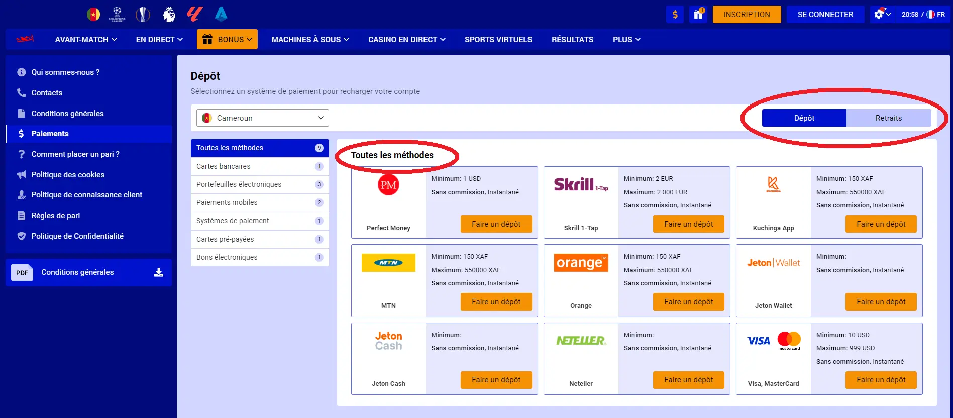 Avantages de l’application Paripesa pour iPhone Avantages de l’application Paripesa pour iPhone