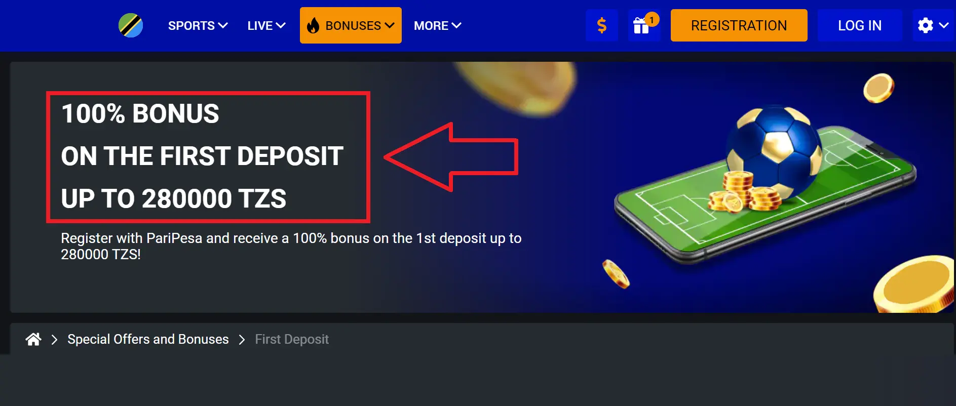 Paripesa Registration Bonus for Sports Betting Paripesa Registration Bonus for Sports Betting