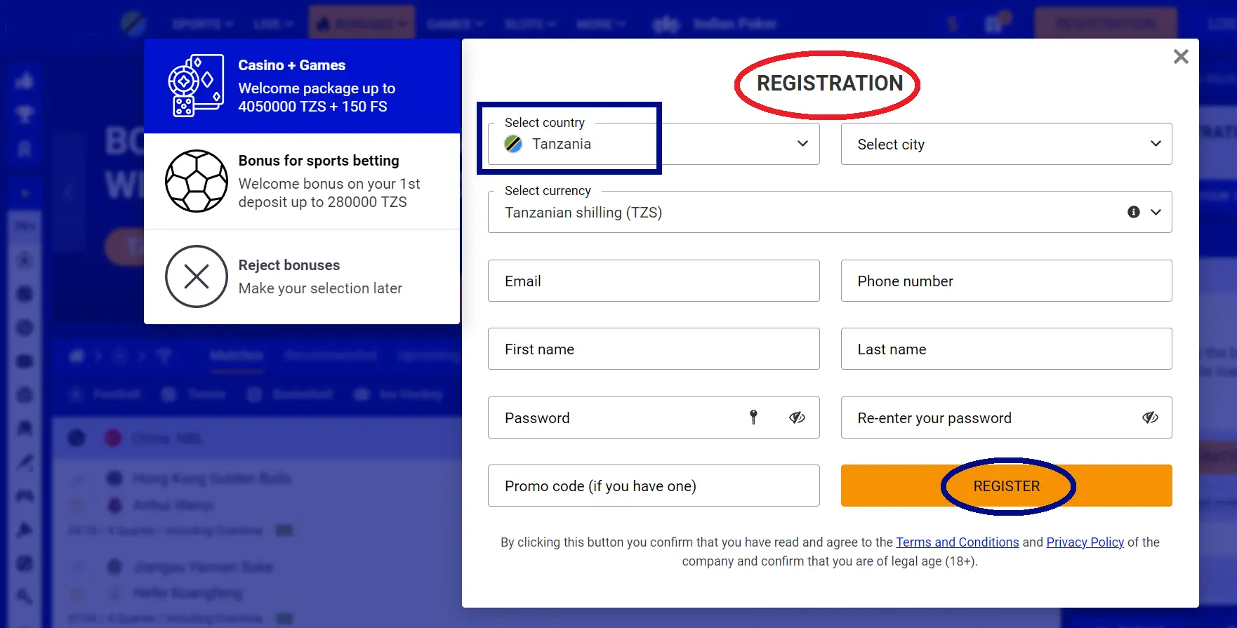 Paripesa Registration Paripesa Registration