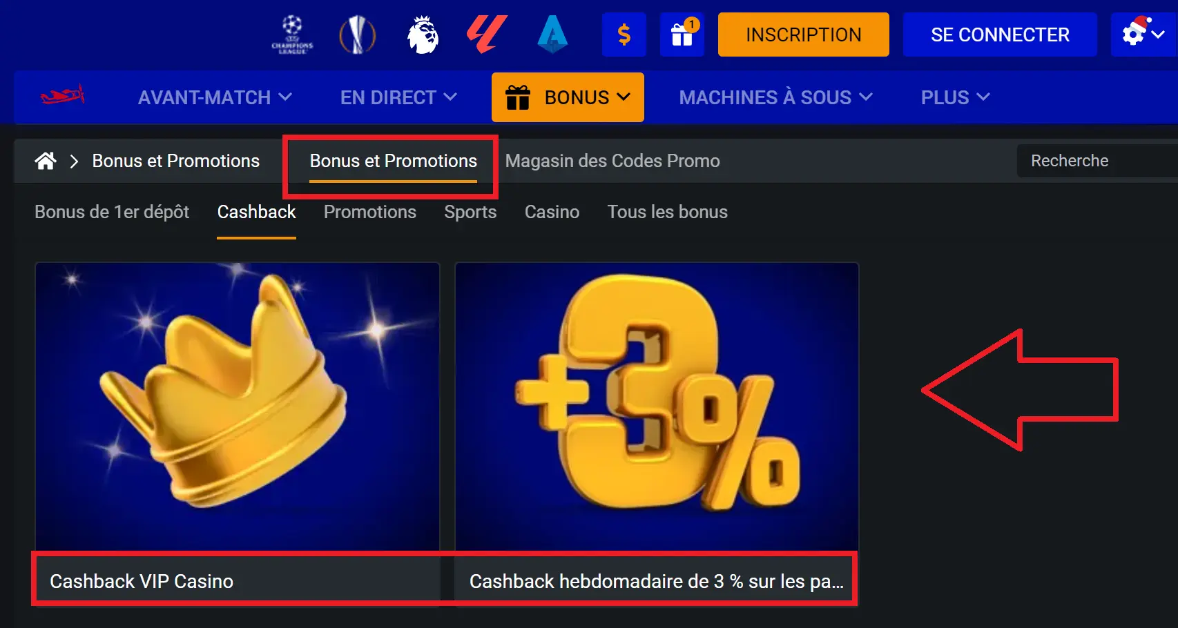 Autres promotions disponibles sur Paripesa Autres promotions disponibles sur Paripesa