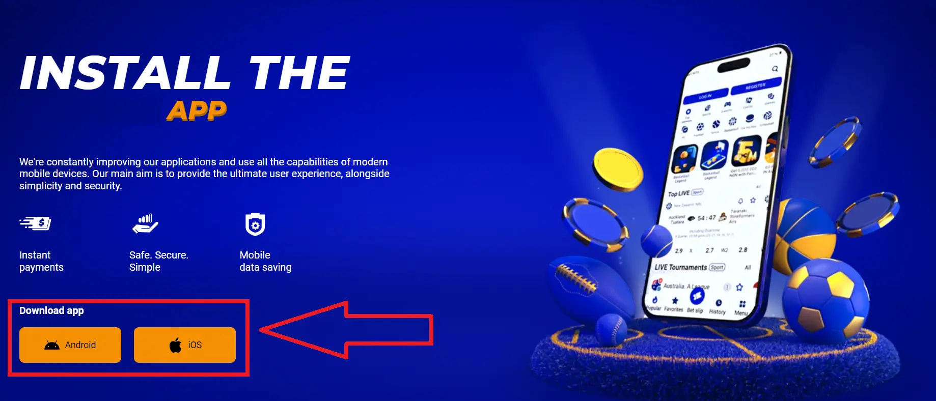 Paripesa APK for Android Paripesa APK for Android